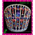 New Designs Rhinestone Crown, atacado Tiara Crown acessórios coreanos por atacado